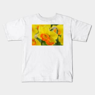 Narcissus  &#39;Bantam&#39;  AGM   Division 2 Large-cupped  Daffodil Kids T-Shirt